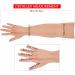 XSWL Crossdressing Silicone Female Gloves - Half Length Arms, Simulated Skin, Color 3 With Nails - Buy Online on GoSupps.com