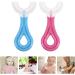 Buy Lurrose 2-Set Silicone C-Shaped & U-Shaped Toothbrushes - Perfect for Kids' Oral Care & Cleaning Tools - Fast International Shipping - Buy Online on GoSupps.com