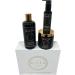 Prestige Hair Box STIMULATE RANGE - Trio Shampoo + Mask + Serum + Free blow-dry hair brush - CASTOR OIL - NO A HAIR - Buy Online on GoSupps.com