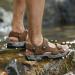 CAMEL CROWN Men's Leather Hiking Sandals - Summer Outdoor Water Beach Sports Sandals with Adjustable Straps (Coffee, Size 10) - Buy Online on GoSupps.com