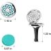 TTstar 30mm Aromatherapy Essential Oil Car Diffuser Vent Clips - Set of 3 Lotus Metal Clips - Buy Online on GoSupps.com