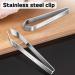 3 Pcs Fish Bone Tweezers  Stainless Steel 2 Flat and 1 Slant Tweezers  maxin Pliers Remover Tool for Remove Fish Bones  Needle Dones  Scales - Buy Online on GoSupps.com