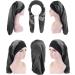 MUFEKUM 3Pcs Long Hair Bonnet Set - Wide Band Satin Night Sleep Cap for Black Hair - Elastic Bonnet for Braids & Curls - Buy Online on GoSupps.com