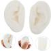 Healvian 2 Pairs Artificial Ear Models for Earrings | Silicone Right Ear Imitation | Perfect for Piercing & Body Training Tools - Buy Online on GoSupps.com