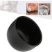 Ankroyu Black Stainless Steel Shaving Foam Shell | Warm Wet Shaving Mug for Men | Premium Shaving Soap & Cream Bowl | Facial Treatment Essential - Buy Online on GoSupps.com