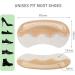 VivoFoot Anti-Slip Heel Grips - 4 Pairs Gel Liner Pads for Loose Shoes Blister Protectors for Men & Women - Self-Adhesive Cushion Inserts (Beige & Black - Buy Online on GoSupps.com