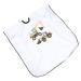 DOITOOL Children's Barber Cloth Baby Fabric White Cartoon Robe