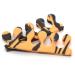 PrettyClaw Foam Toe Separators - 24 Pieces - Nail Polish Toe Spacers in Orange, Gray, Blue - Pedicure Toe Separators for Perfectly Polished Toenails - Buy Online on GoSupps.com