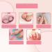 G n rique Bol Ongles D poseur Bassin de Manucure pour D capage Bol de Trempage Compact en Silicone pour Maison & Institut Rose - Buy Online on GoSupps.com