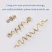 Gold Snake Hair Jewelry for Braids & Dreadlock Accessories - Pack of 6 | Women & Girls - Buy Online on GoSupps.com