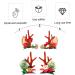 Angoily 2 Pairs Christmas Hair Clips Kid Hair Clips Hairpin Deer Horns Hair Holder Clips for Hair Christmas Hair Grip Kids Barrettes for Hair Xmas Hair Clip Antler Cosplay Girl Child Pp - Buy Online on GoSupps.com