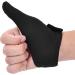 Eurobuy Durable Bowling Thumb Stabilizer Saver - Left/Right Hand Protection | Finger Saver for Bowlers - Black - Buy Online on GoSupps.com