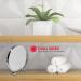 Home Basics Heavy Duty Chrome Plated Steel Round Bathroom Mirror - Silver - Buy Online on GoSupps.com