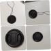 Milisten 4 Pcs Camera Lens Cover Lens Cover Replacement Mm Lens Cover SLR Camera Lenses Shots Camera Front Cap Lens Protective Covers Lens Protector Universal Lens Cap Dust Cover Black 6.7X6.7CM - Buy Online on GoSupps.com