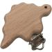 Natural Beech Wood Pacifier Clips for Boys & Girls | Soother Clip Accessories | DIY Pacifier Chains | International Shipping - Buy Online on GoSupps.com