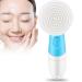 4 In 1 facial cleaning brush electro face deep cleaning tool peel remove blackheads get rid of acne skin cleaning peeling brush with 4 brush heads