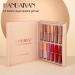 BAISEN DIARY 12 Colors Velvet Matte Liquid Lipstick Gift Set - Long-Lasting & Non-Stick Cup - Shimmer Nude Lip Gloss Set A - Buy Online on GoSupps.com