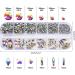 12 Grids Glass Nail Art Decorations Multi-Shape Multi-Size Nails Ornaments Manicure Decor DIY Crafts Accessories Nail Art Decoration 3d - Buy Online on GoSupps.com