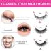 6 Pcs Self Adhesive Eyelashes - Reusable No Glue Waterproof Wispy Lashes with Tweezers - Natural Look & Easy Application - Buy Online on GoSupps.com