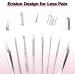 16 Piece Blackhead Remover Comedone Squeezer Set Tweezers Set with Metal Box for Face Defects Suitable for Women and Men for All Skin Types - Buy Online on GoSupps.com