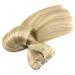 Eufficco Human Hair Lace Clip In Hair Extensions 20 120g Highlights Dirty Blonde/Bleach Blonde Remy Hair Extensions - Buy Online on GoSupps.com