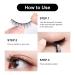Self Adhesive Eyelashes - No Glue No Eyeliner Reusable Natural Look Lashes (3 Pairs) - Lightweight & Portable - Buy Online on GoSupps.com