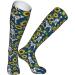 Dalmatian Sunflower Dog Design Compression Socks for Men & Women - 15-20 mmHg Circulation Support for Running & Sports - Buy Online on GoSupps.com