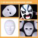CALLARON 9 Pieces Paper Mache Masks - Plain White Blank Theater Masks for Crafting | Ideal for Adults & Holiday Projects - Buy Online on GoSupps.com