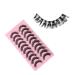 Shop Handmade Natural Fluffy Mink Eyelashes - DD Warp Pair of 10 | International Shipping - Buy Online on GoSupps.com