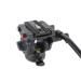 Avella Metal Video Tripod Fluid Head with Quick Release Plate, Lightweight Heavy Duty Compatible with Manfrotto, Max Load 13.2lb/6kg for DSLR Cameras, Camcorder, Monopod