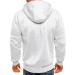 Hanxiulin Men's Jogging Suit - Cotton Fitness Clothing Sports Sweatshirt & Pants - XL White Training Outfit - Buy Online on GoSupps.com