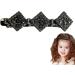 Satin Fabric Hair Chopped Hairpin Duckbill Clip Braided Hair Clip with Rhinestones Multi Clip Hair Barrette Triple Hair Clips with Rhinestones for Sectioning Rhinestone Hair Clip Green - Buy Online on GoSupps.com