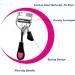Wyfcr Silicone Compensation Pillow Eyelash Pliers - Painless Makeup Tool for Perfectly Curved Eyelashes | High-Quality Carbon Steel 4-Part Design - International Shipping - Buy Online on GoSupps.com