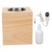 Massage Oil Warmer Massage Oil Heater Warmer Professional Heating Timeable Adjustable Temperature Single Bottle 110 250V