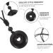 Shop Healvian Obsidian Necklace with Safety Buckle - Classic Chinese Crystal Jewelry | International Shipping Available - Buy Online on GoSupps.com