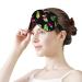 Tropic Palm Tree and Animal Sleep Mask Eye Cover for Sleeping Blindfold with Adjustable Strap Blocks Light Night Travel Nap for Men Women - Buy Online on GoSupps.com