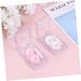 Partykindom 6 STK Mini Colored Contact Lens Containers with Cleaning Case & Mirror - Japanese Style Holder - Buy Online on GoSupps.com