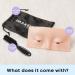 IMAKEUPNOW 3D Realistic Makeup Practice Face Board with Cleaning Brush - Ideal for Eyeshadow, Eyeliner, Eyebrow, Lash Mapping - Perfect for Makeup Artists and Self-taught Models - Buy Online on GoSupps.com