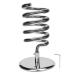 Spiral Hair Styling Station Compact Acrylic Spiral Salon Blow Dryer Holder Stand Hair Dryer Stand With Heat Resistant Capacity for Bathroom Hair Salon