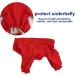 Babepet Cozy Cotton Dog Coat with Fleece Lining - Red - Small - Buy Online on GoSupps.com