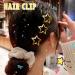 10 Pcs Gold Star Hair Clips Metal Snap Hair Clips Hair Barrettes Hair Side Clamps Headdress Cute Hair Accessories for Women Girls Beauty Clips and Barrettes - Buy Online on GoSupps.com