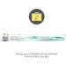Nano-B Silver Toothbrush - Soft Antibacterial Bristles for Adults & Children - Ideal for Sensitive Teeth & Gums - Includes Storage Box - Elegant Crystal Design - Buy Online on GoSupps.com