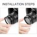 49mm Star Filter Set (4-Point, 6-Point, 8-Point) with Lens Cap for Nikon, Sony, Olympus DSLR Cameras - Buy Online on GoSupps.com