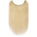 Buy S-Noilite Real Hair Extensions with Wire - 50cm (20) #24 Blonde - Smooth Thin 70g - International Shipping Available - Buy Online on GoSupps.com