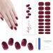 Nail Gel Polish Strips Full Wraps Nail Polish Stickers QFJM1524