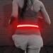 BSEEN LED Running Waist Belt - USB Rechargeable Reflective Glowing LED Waistband  Flashing Safety Light Belt for Runners  Joggers  Walkers  Pet Owners  Cyclists Red - Buy Online on GoSupps.com