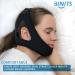 CPAP Chin Strap for Men and Women - Anti Snoring Solution for Better Sleep | Adjustable Black Chin Strap for CPAP Users - Buy Online on GoSupps.com