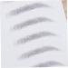 Balacoo Artificial Eyebrow 2pcs 3d Eyebrow Stickers Natural Eyebrow Shaper Eyebrow Transfer Stickers 6d Eyebrow Trimming Tool - Buy Online on GoSupps.com