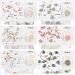 Mixed Size Water Dropped Colorful Elongated Nail Art Rhinestone DIY Tips Glass Stone Manicure Decor(F718-7) - Buy Online on GoSupps.com