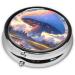 Super Huge Mushroom Portable Metal Pill Box 3-Compartment Travel Container for Small Pills Durable & Stylish Design Perfect for International Shipping - Buy Online on GoSupps.com